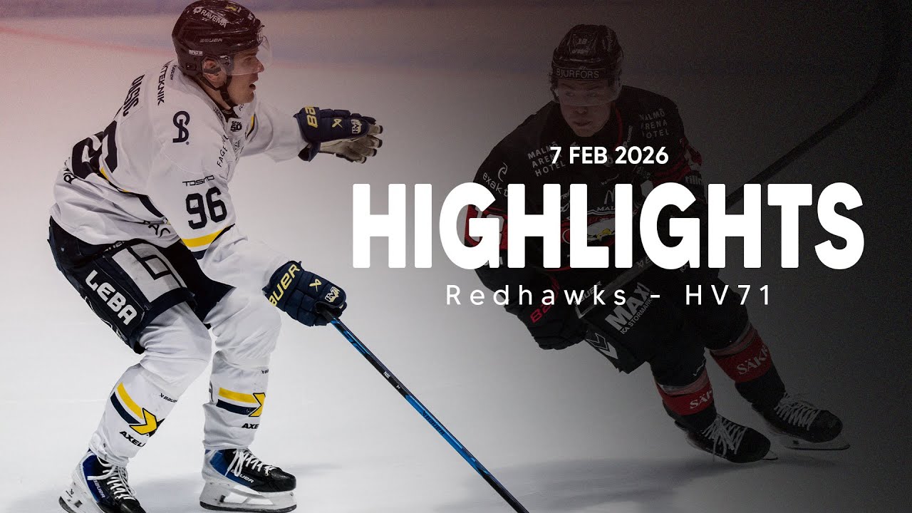 Höjdpunkter: Malmö Redhawks – HV71 7/2-26