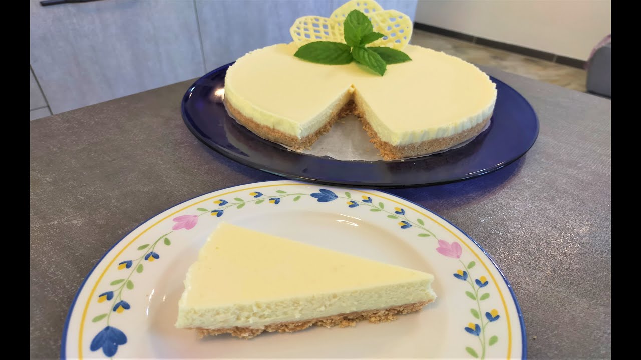 Cheesecake freddo al cioccolato bianco un dolce delicato buono e gustoso ricetta facile e veloce