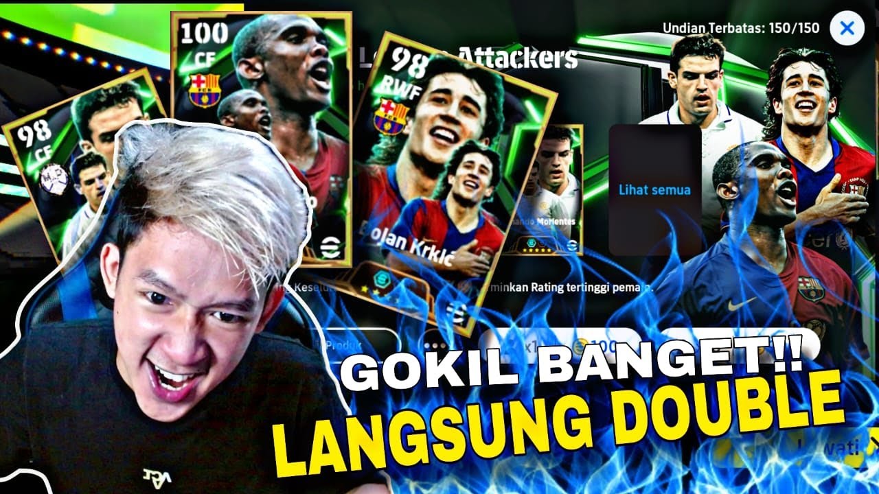 GOKIL! GW LANGSUNG DAPET 2 EPIC DOUBLE BOOSTER SEKALIGUS! ETO'O MANTAP! eFootball 2025 Mobile
