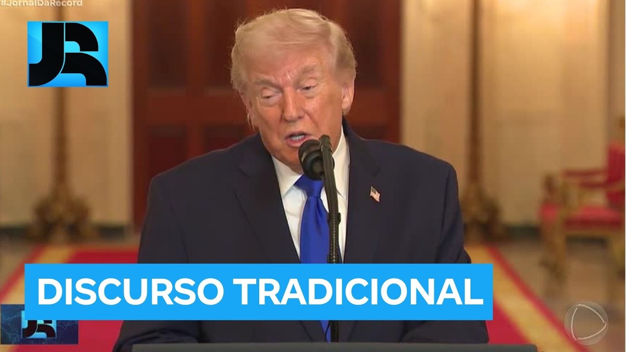 Trump faz tradicional discurso do Estado da Uni&atilde;o no Congresso americano nesta ter&ccedil;a (24)
