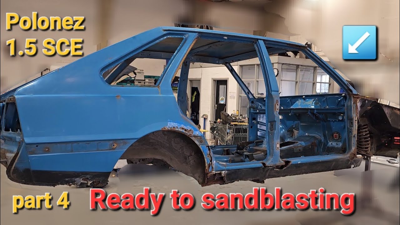 FSO Cars Polonez 1.5 SCE restoration part 4, demontaż tylnego i przedniego zawieszenia ✅️