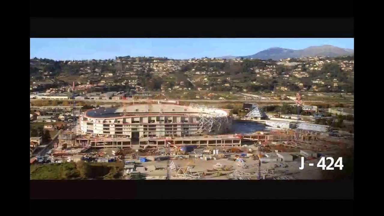 Allianz Riviera: La Construction
