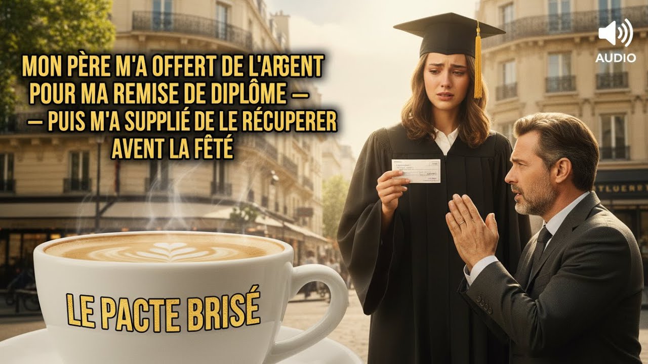 MON PÈRE M’A OFFERT DE L’ARGENT POUR MA REMISE DE DIPLÔME — PUIS M’A SUPPLIÉ DE LE RÉCUPÉRER AVANT