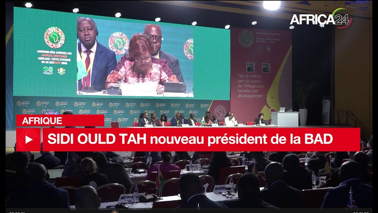 Afrique : Sidi Ould Tah nouveau président de la BAD