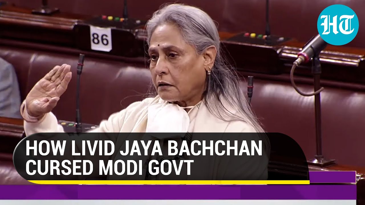'Bure din...': Jaya Bachchan curses ruling BJP; Watch how SP MP lost her cool in Rajya Sabha
