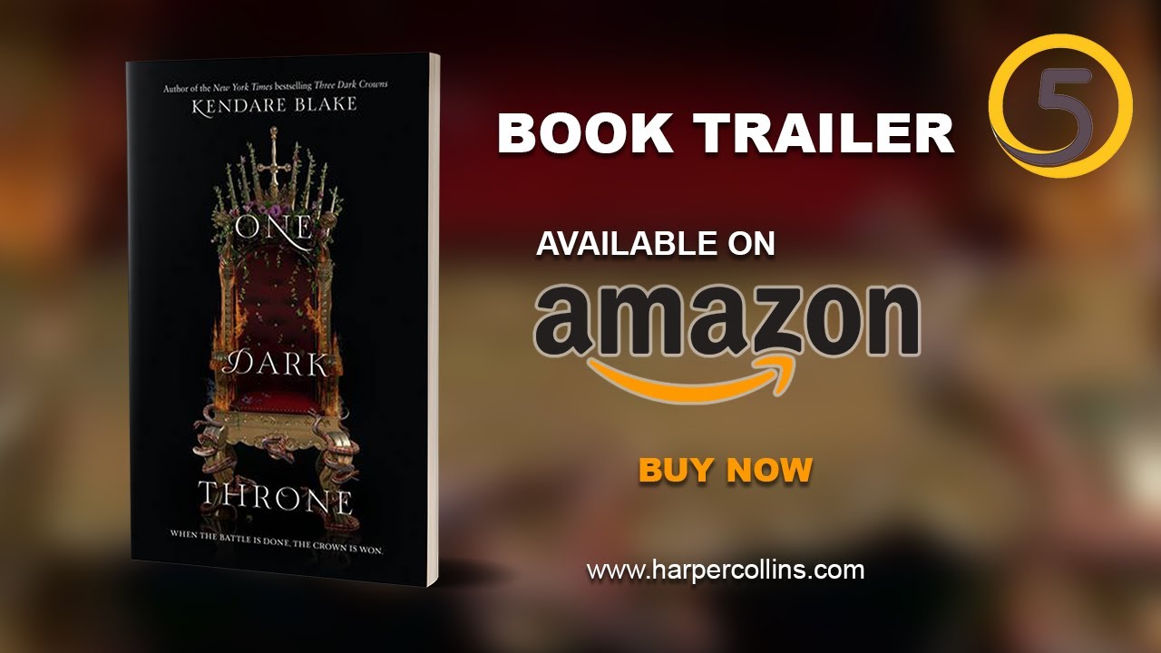 ONE DARK THRONE by Kendare Blake   Official Book Trailer