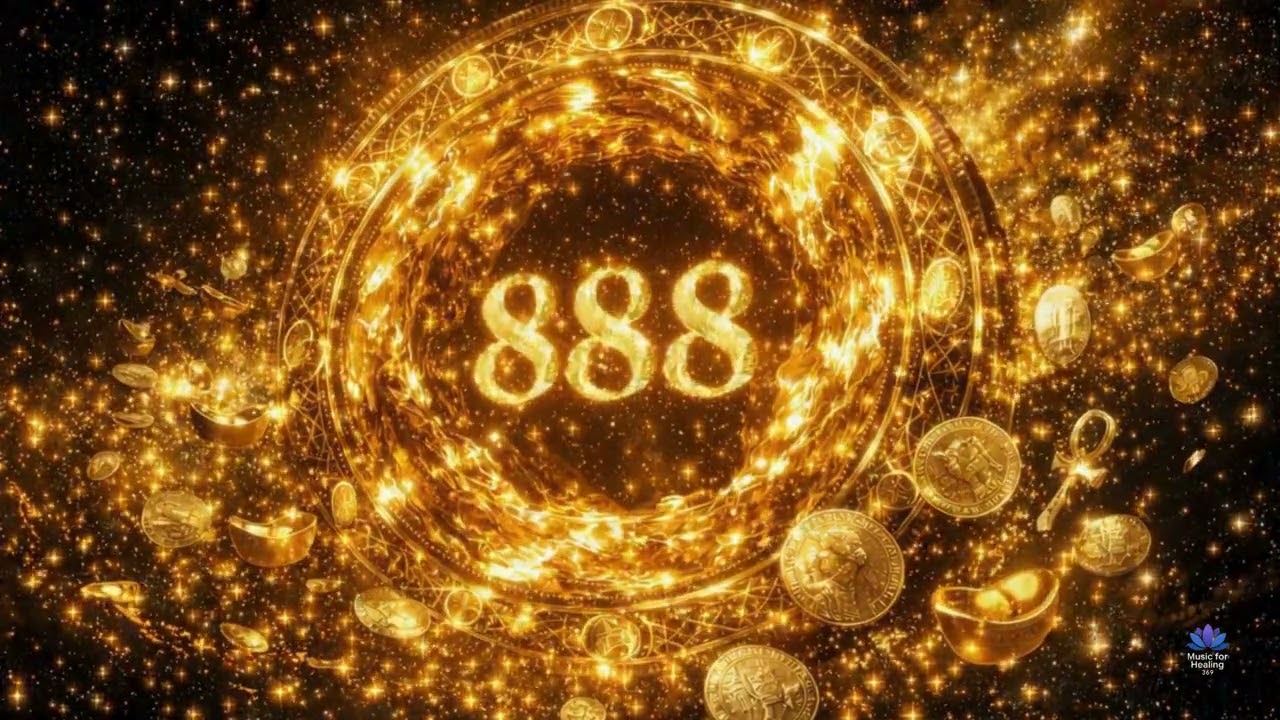 888Hz Infinite Wealth Portal 1H | Abundance Frequency for Money Magnetism & Financial Flow