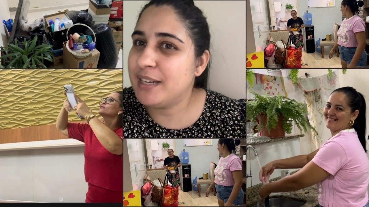 Continuação da mudança / nossa muita bagunça as vezes penso que não vou conseguir ✨