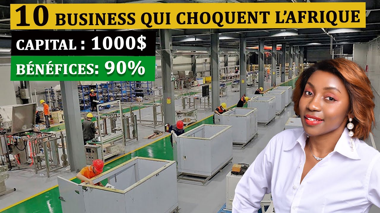10 idées de business lucratifs avec des machines bon marché pour lancer rapidement en Afrique