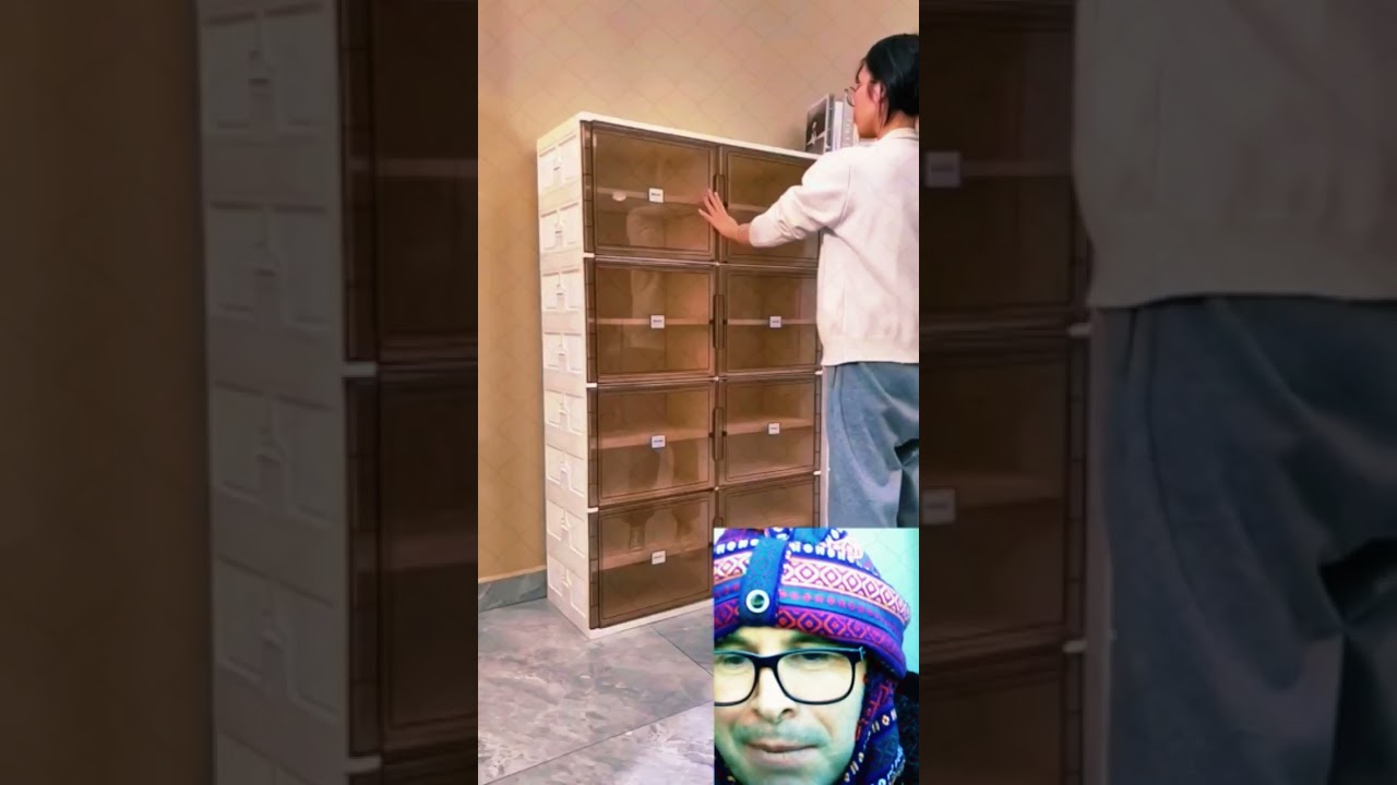 Organizador de zapatos con rejillas, caja de almacenamiento, armario plegable port&aacute;til, contenedor