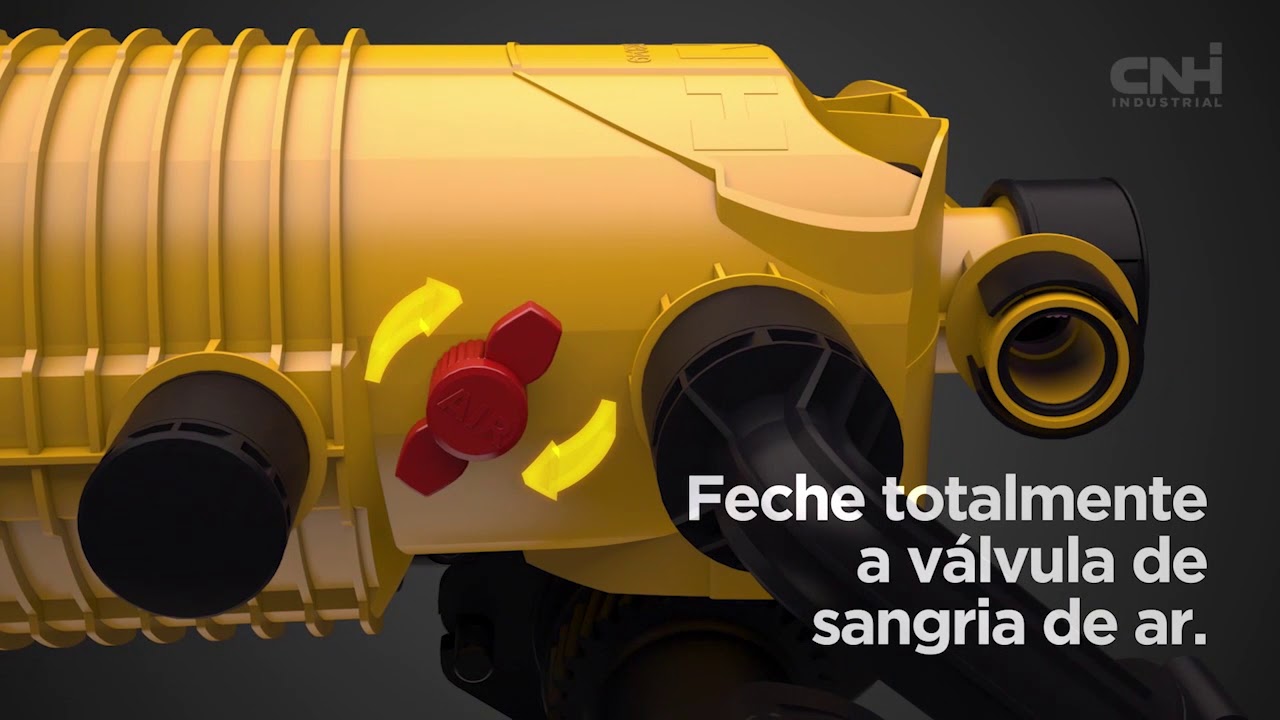 New Holland - T7 - Manutenção do filtro hidráulico - PT-BR