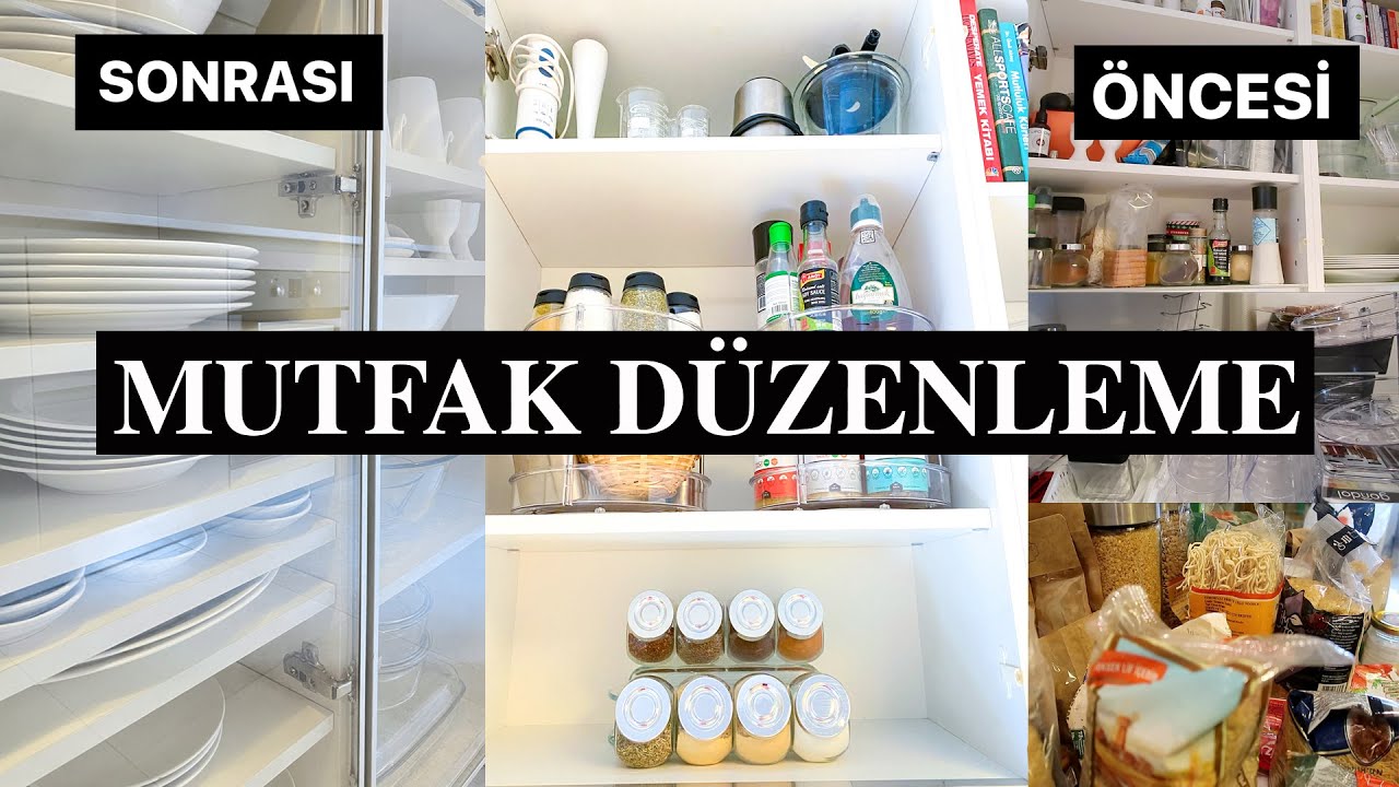 MUTFAK DÜZENLEME  |  TEMİZLİK VLOG