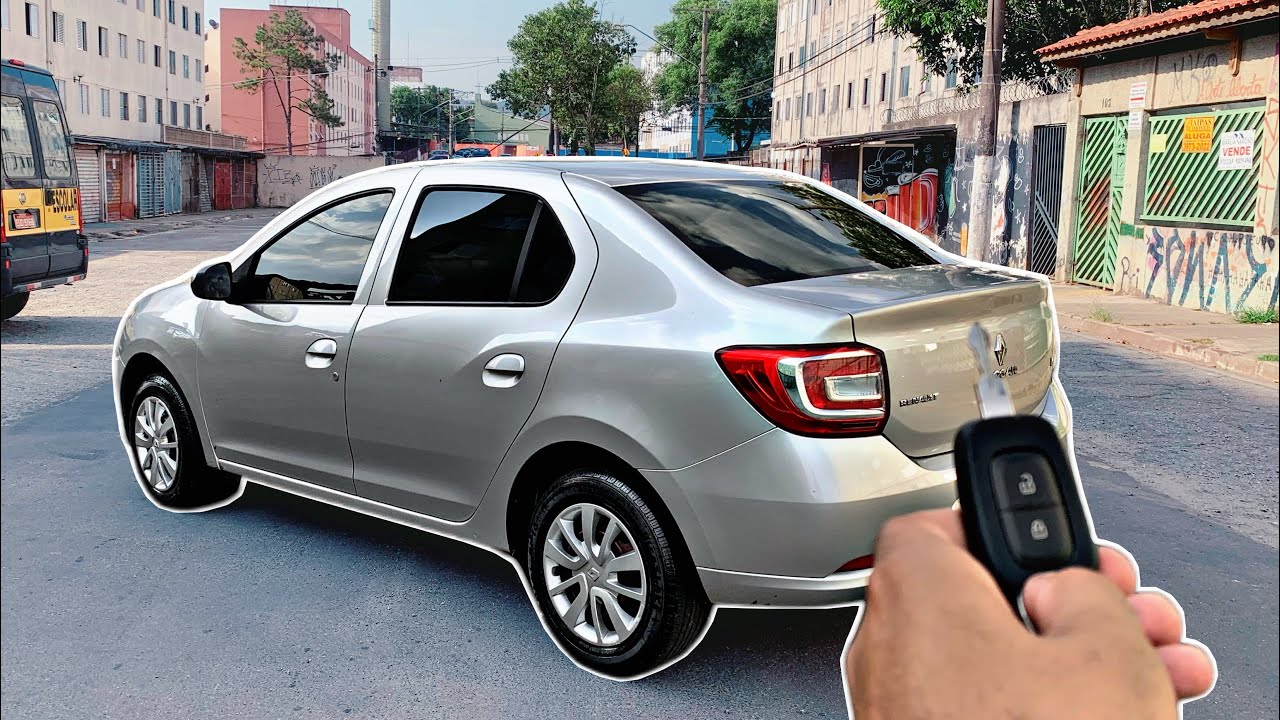 Aluguei um Renault Logan 1.6 Expression 2019