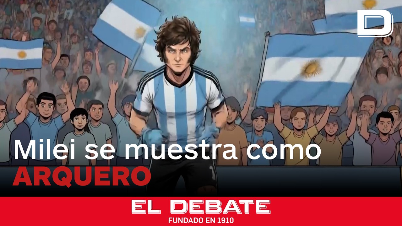 As&iacute; es el video animado de Javier Milei: pol&iacute;tica, f&uacute;tbol e inteligencia artificial