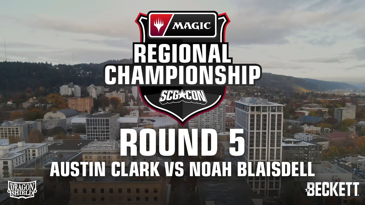 Austin Clark vs Noah Blaisdell | Round 5 | MTG Modern Regional Championship Portland, OR