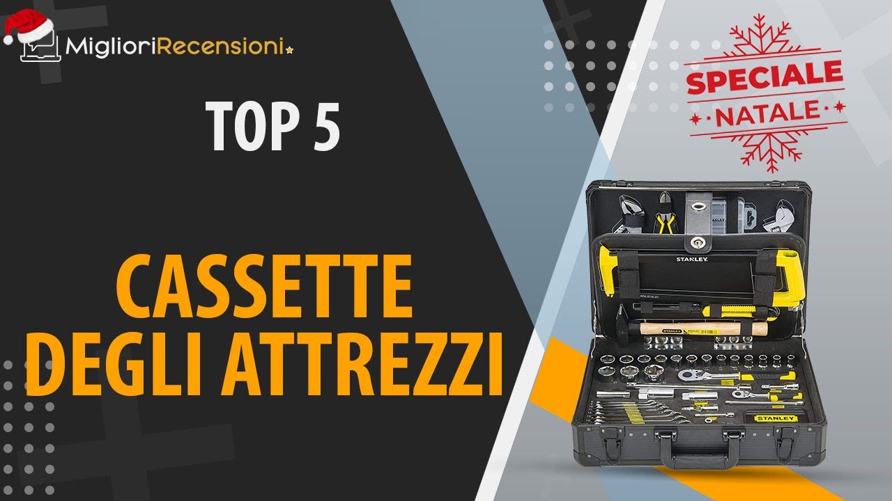 🎁 MIGLIORE CASSETTA DEGLI ATTREZZI - NATALE 2021 (Confronto & Guida all'acquisto)