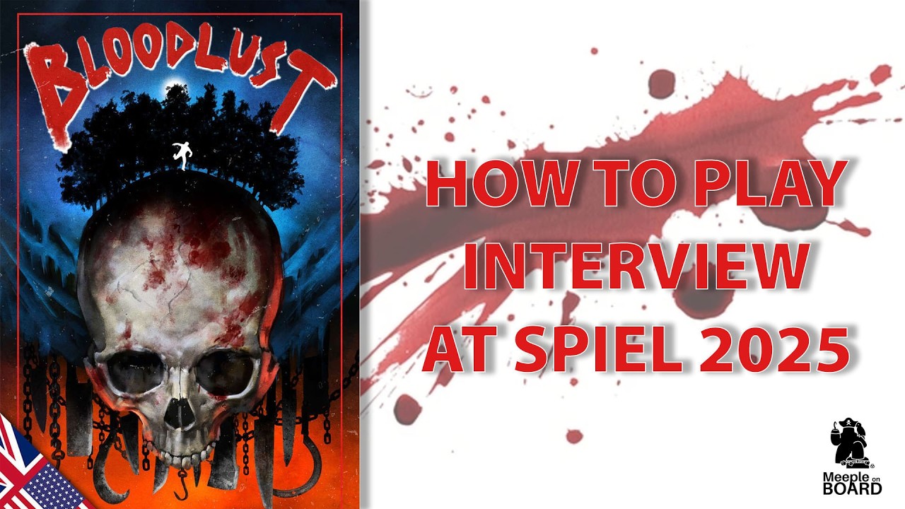 VHS Collection: Bloodlust - How to Play interview at Spiel 2025