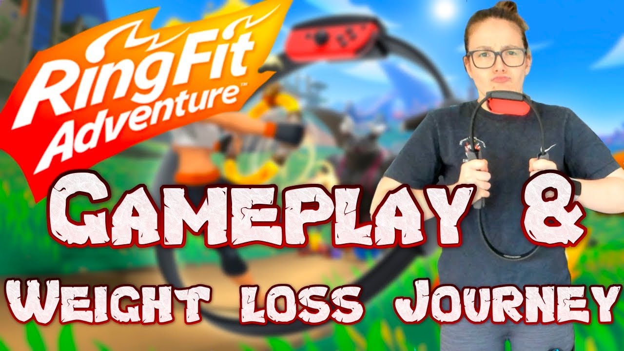 Ring Fit Adventure Gameplay ( and weight loss journey start)