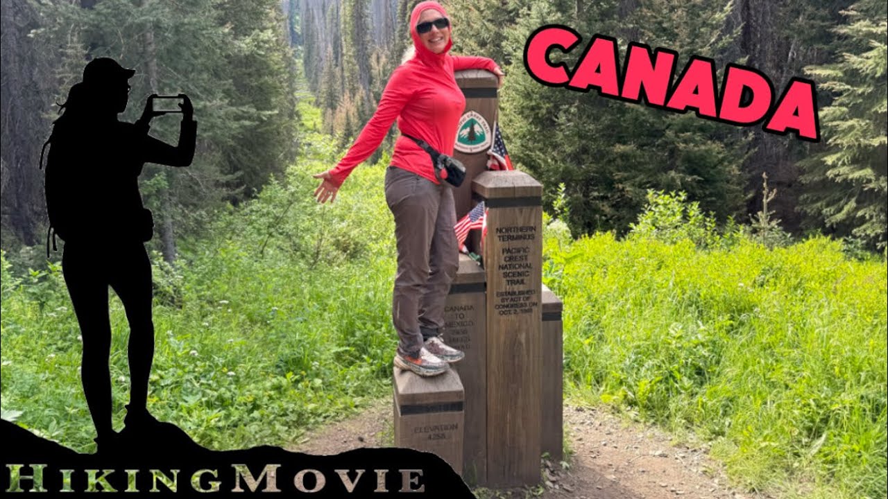 The Northern PCT Terminus The Canadian Border July 4