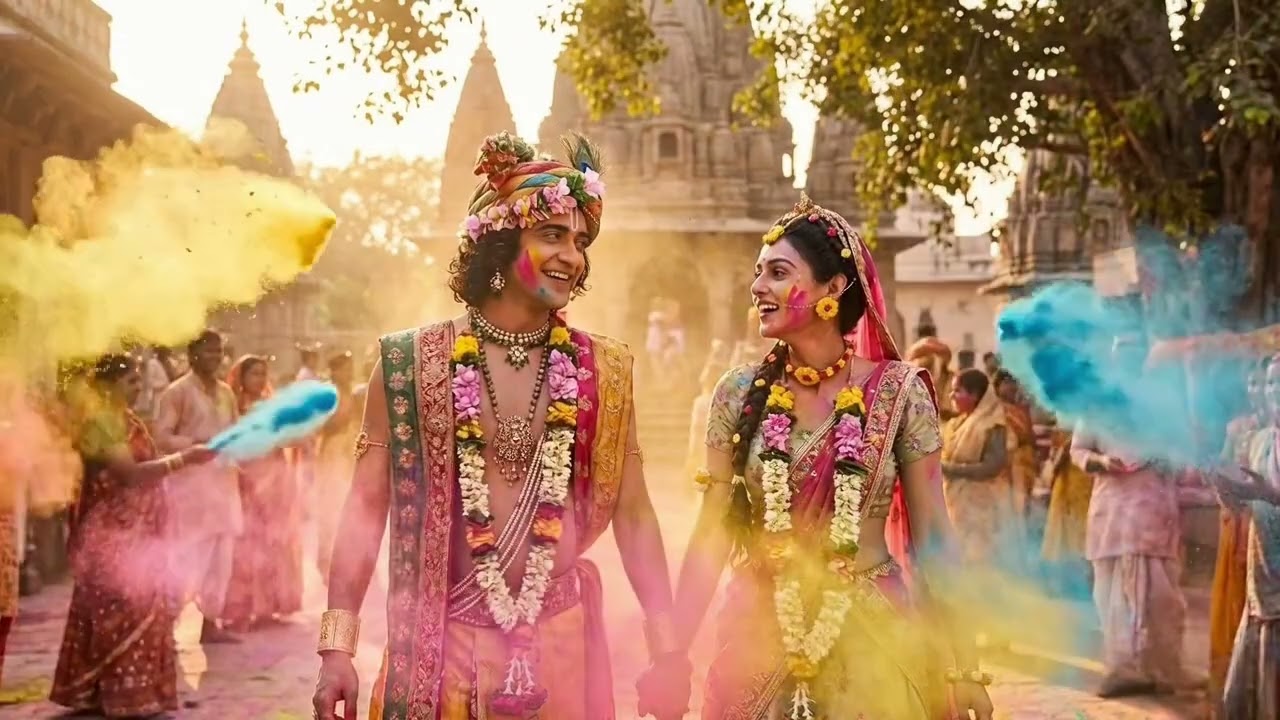 Vrindavan Ki Holi | Radha Krishna Holi 2026 | Bura Na Mano Holi Hai | New Holi Song | ENS Studios