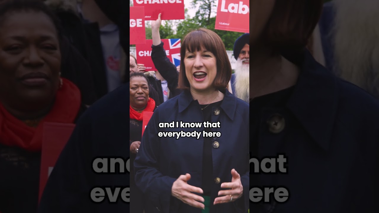 SHADOW CHANCELLOR RACHEL REEVES: VOTE LABOUR