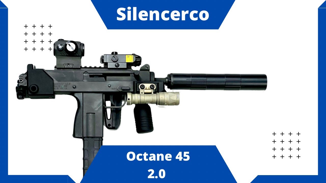 A perfect mid range multi caliber suppressor | Silencerco Octane 45 2.0 series | Code 4 Defense