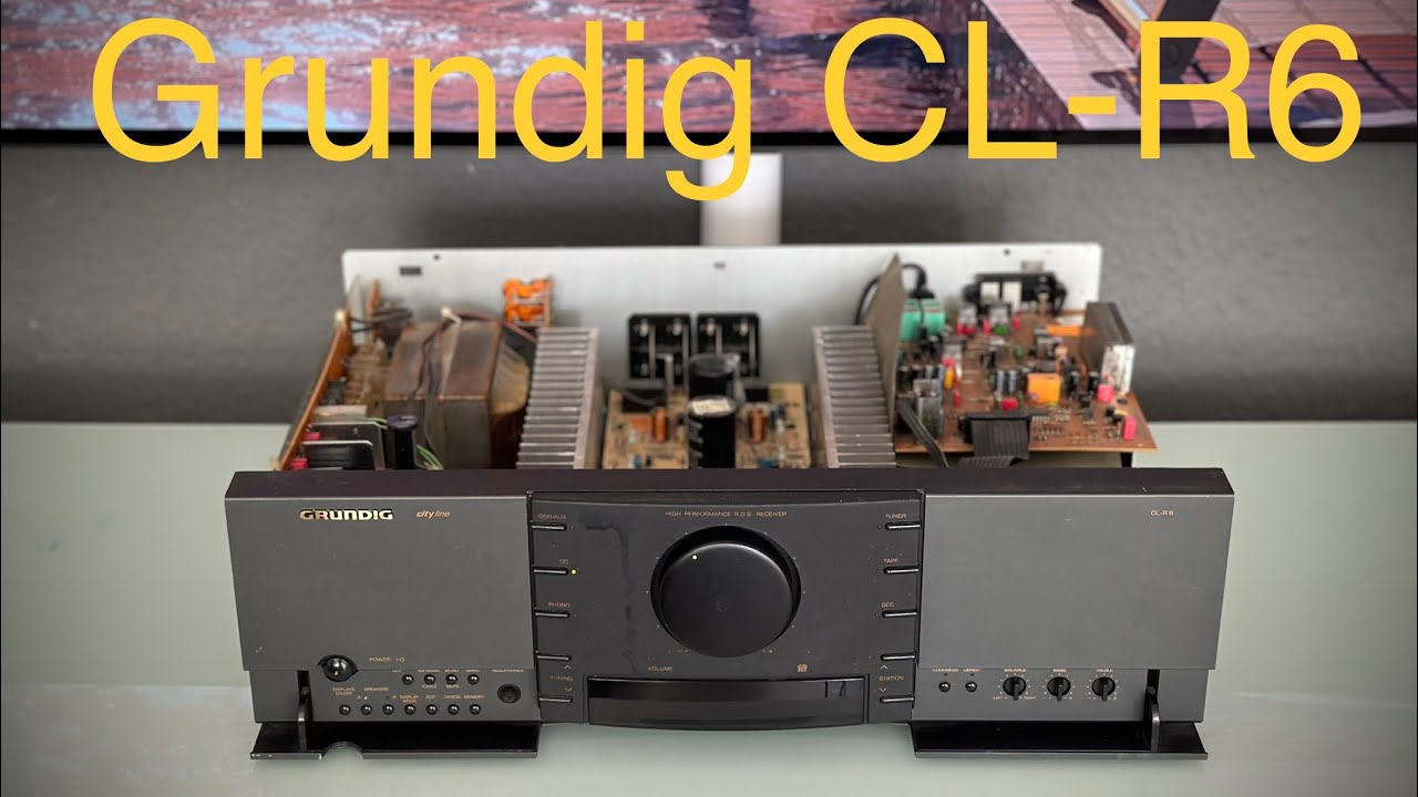 Grundig CL-R6 City line High Performance RDS Receiver