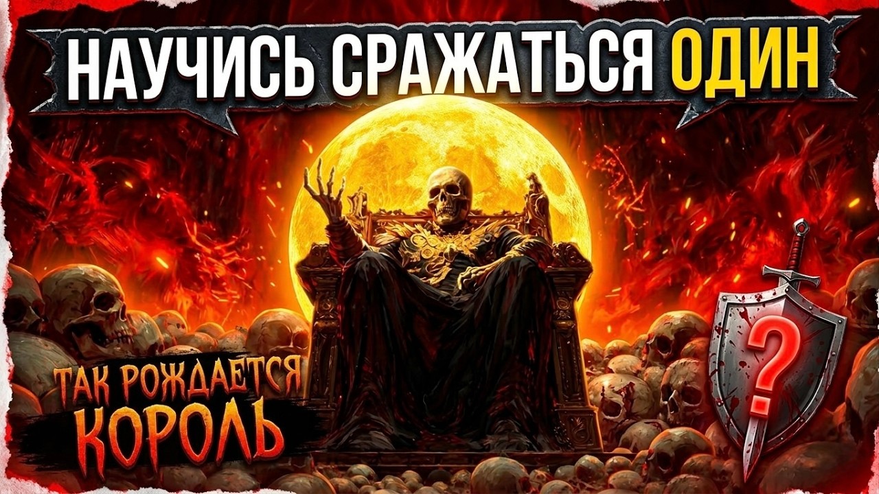 Когда ты остаёшься один — они начинают бояться (так рождается король) | Макиавелли