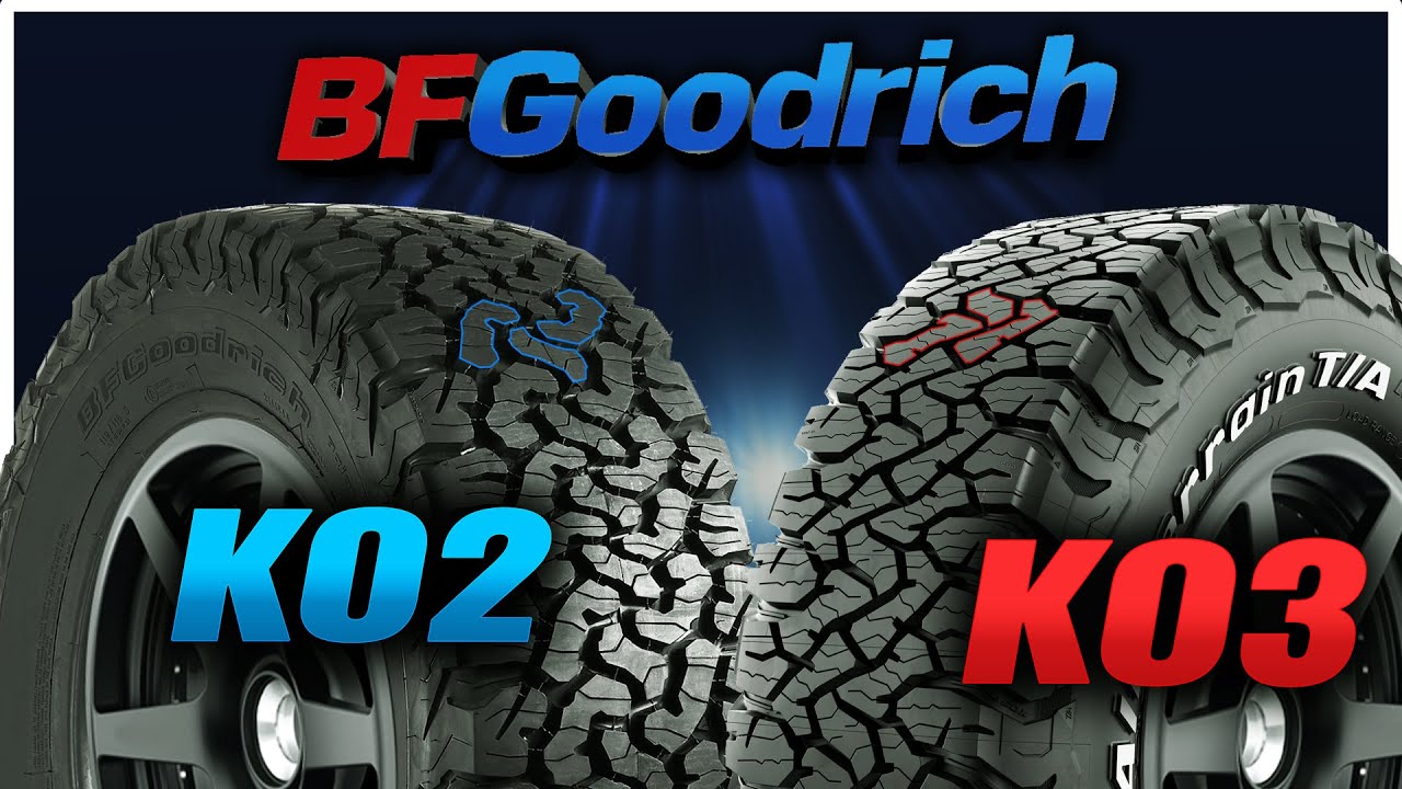 НОВЫЕ шины BF Goodrich KO3 и BFG KO2 All Terrain — исправили ли они это? | Обзор дорог и бездорожья