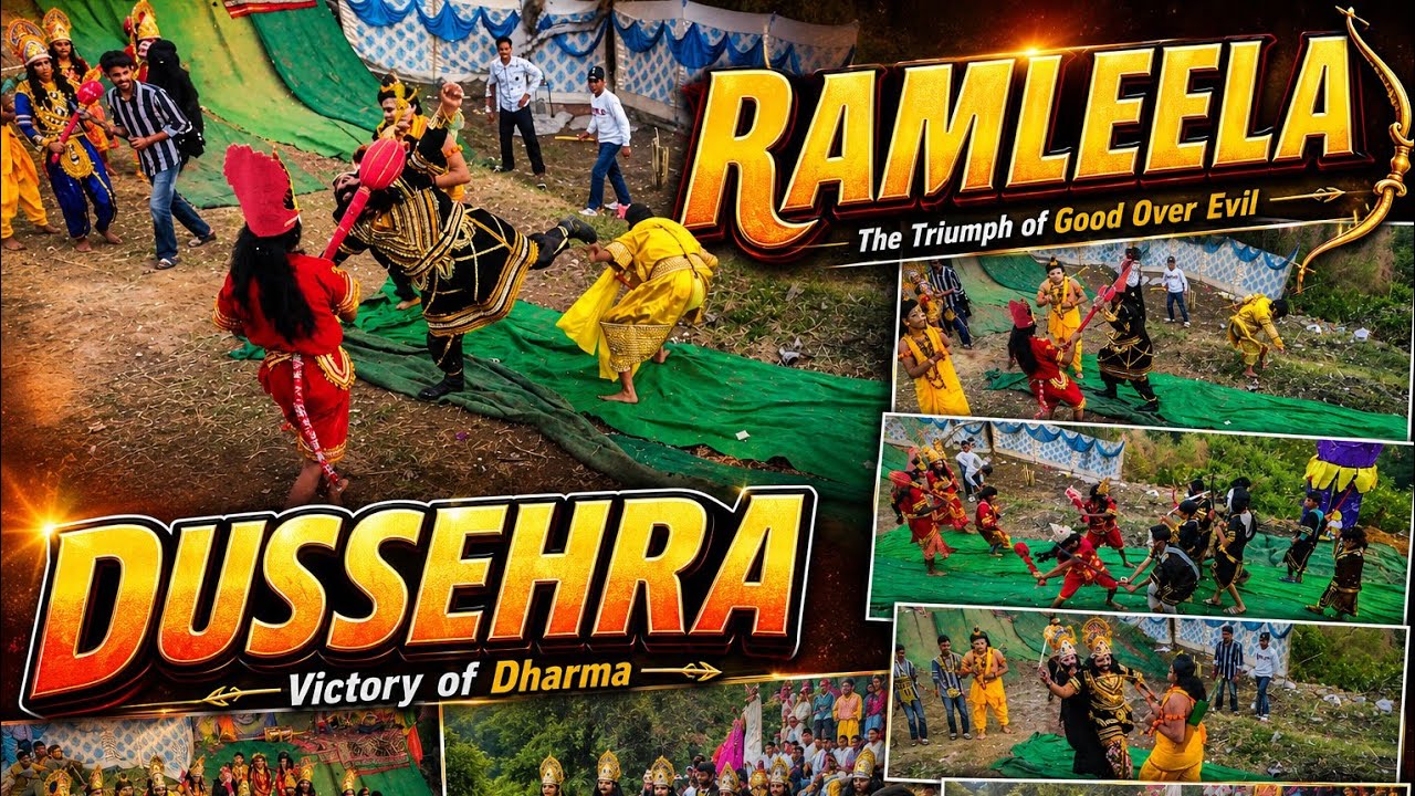 mini ram leela  dushera  👿karroh nonal #kathua #lakhanpur #jk #suscribe