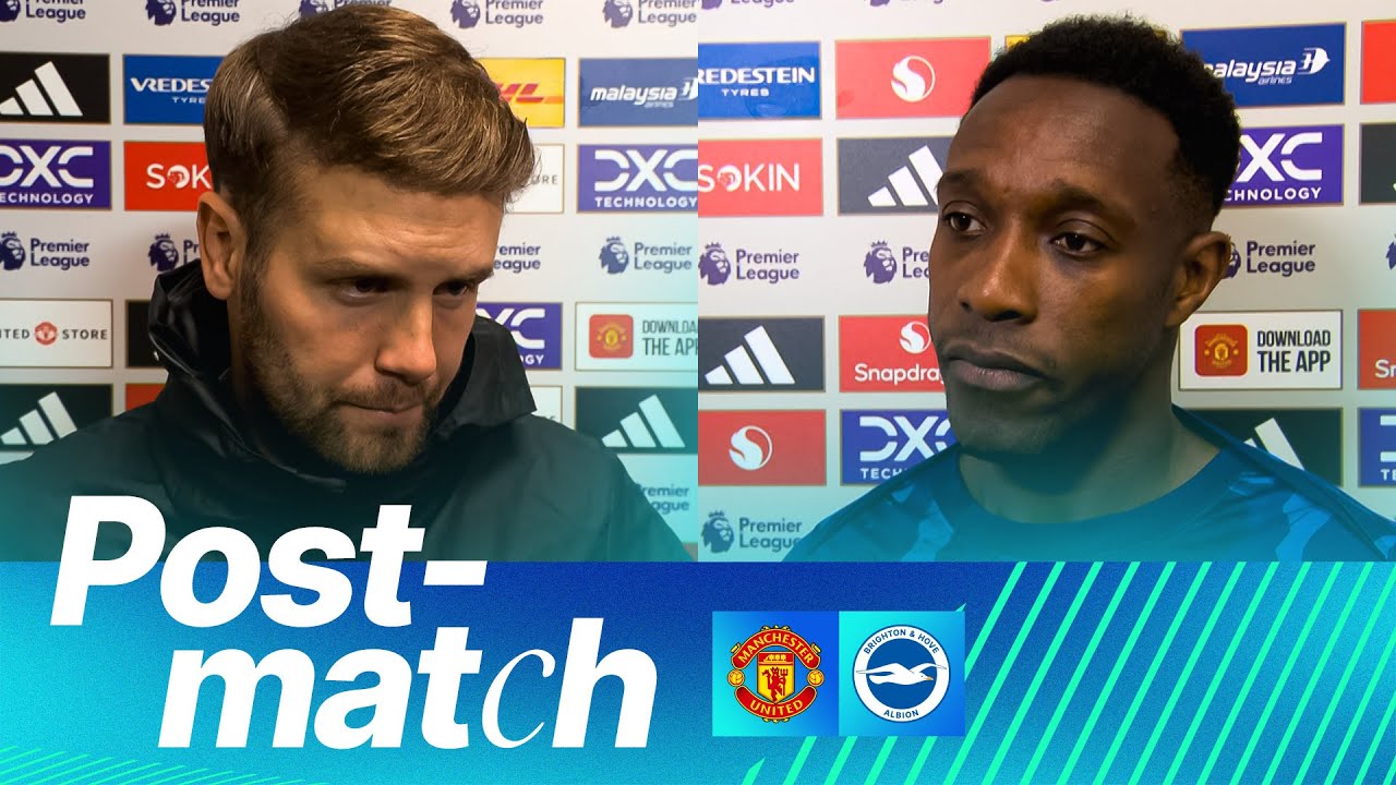 POST-MATCH | Hurzeler And Welbeck | Man United v Brighton