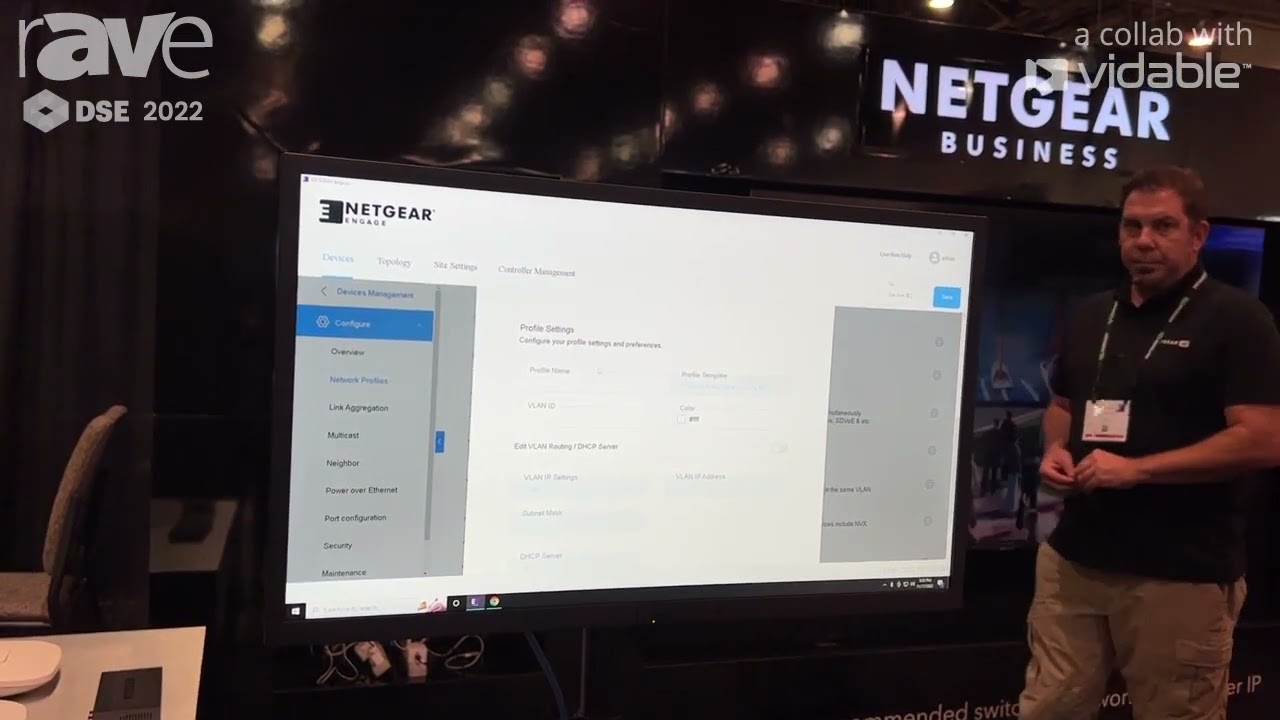DSE 2022: NETGEAR Demos Engage Controller Software for Managing M4250 and M4300 Switches