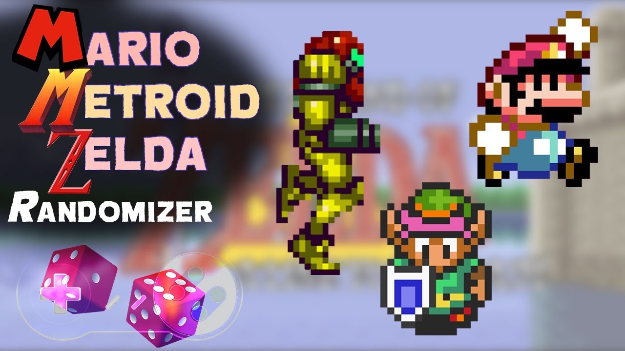 MMZR (Mario Metroid Zelda Randomizer) LIVE | HamsterBomb