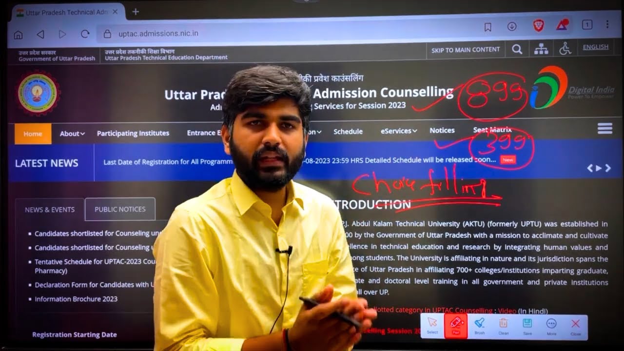 UPTU(AKTU) New Official Update 🔴 | UPTU Counselling + Choice Filling 2023  | UPSEE (UPTAC) 2023