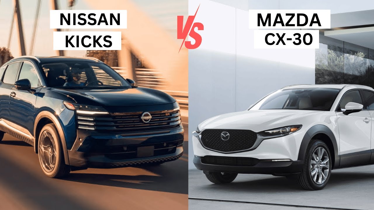 2025 Nissan Kicks vs 2025 Mazda CX-30: Which Subcompact SUV is Best? Full Comparison!