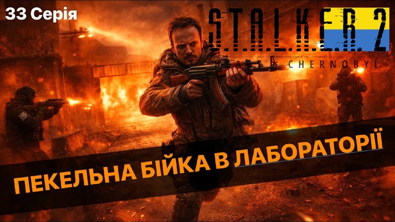 ПЕКЕЛЬНА СЕРІЯ! S.T.A.L.K.E.R.2 на PS5 PRO  Українською.  33 Серія!
