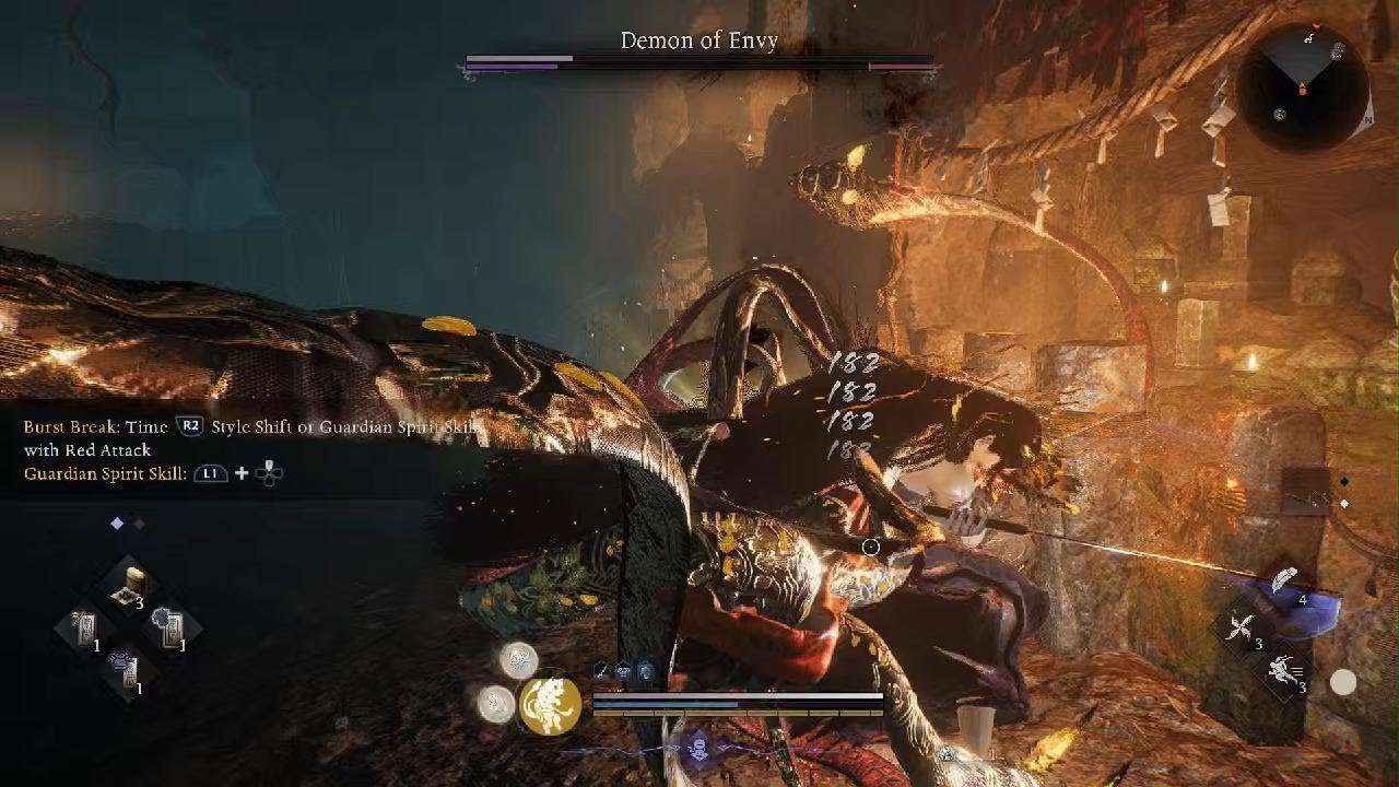 Nioh 3 Demon of Pride Boss Fight