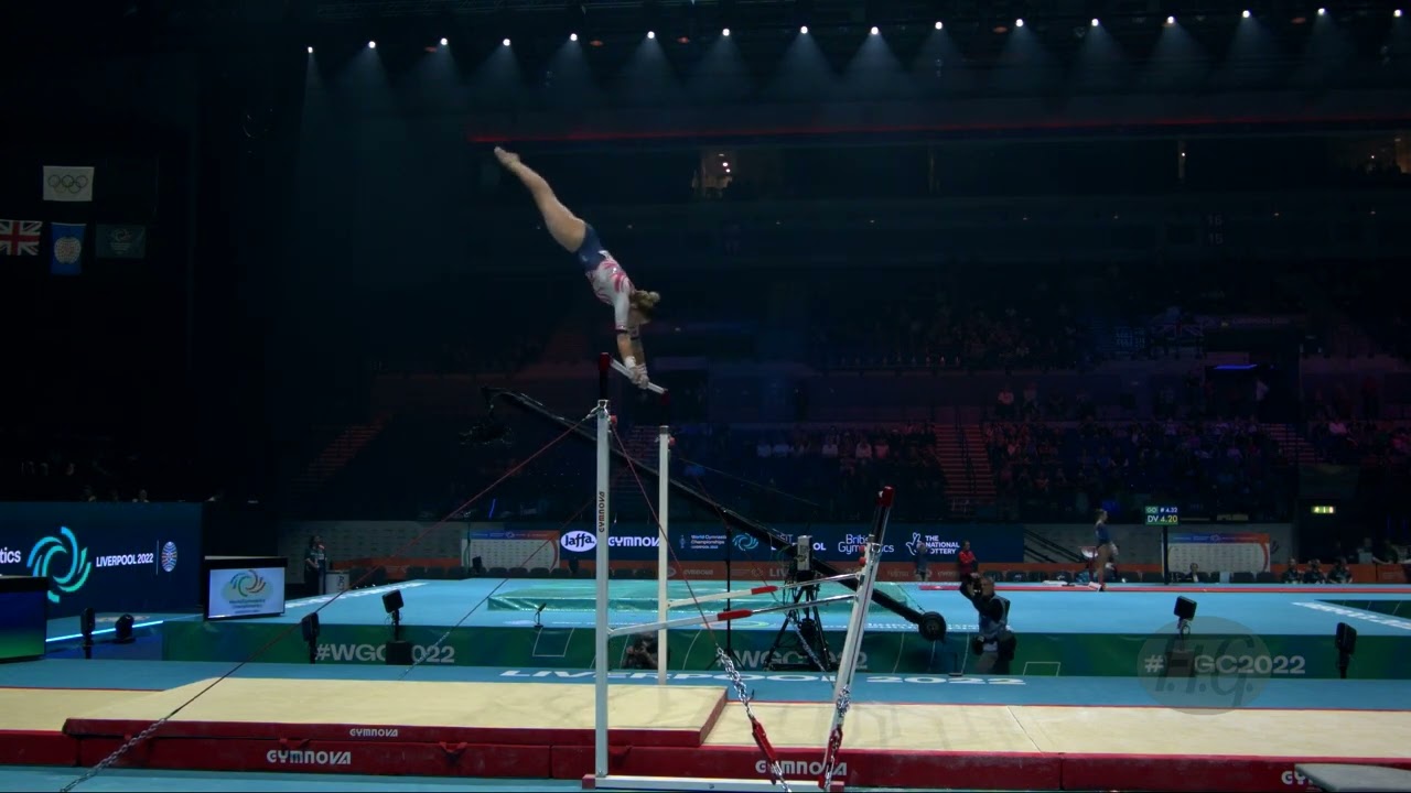 KINSELLA Alice (GBR) - 2022 Artistic Worlds, Liverpool (GBR) - Qualifications Uneven Bars