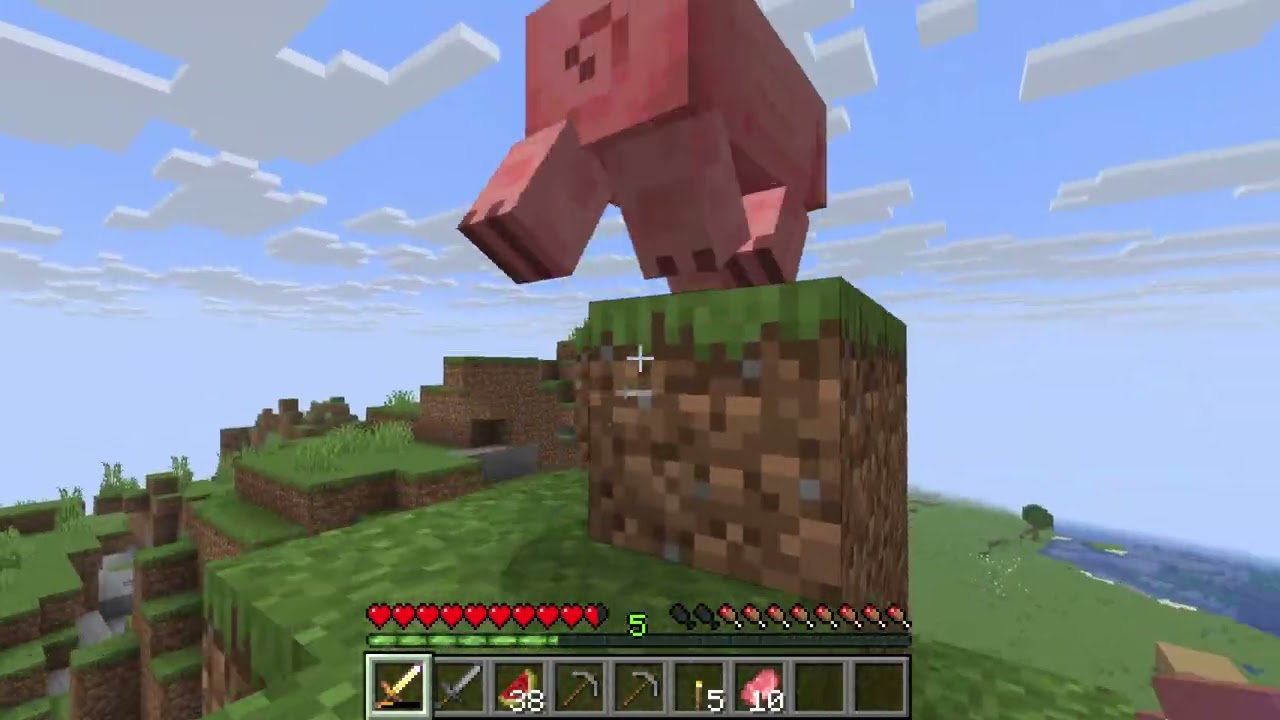 Minecraft 002 das erste Eisen und Kohle
