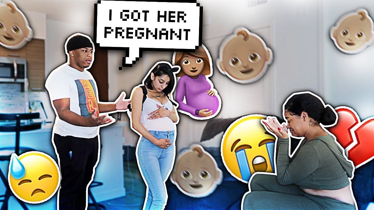 'MEET MY NEW BABY MAMA PRANK ON GIRLFRIEND' *She's 5 Months Pregnant*