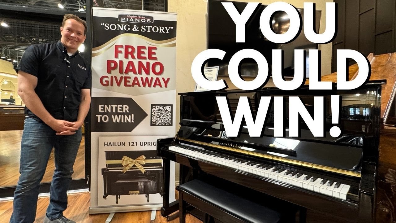 FREE Hailun 121— "SONG & STORY" Piano Giveaway 2025!
