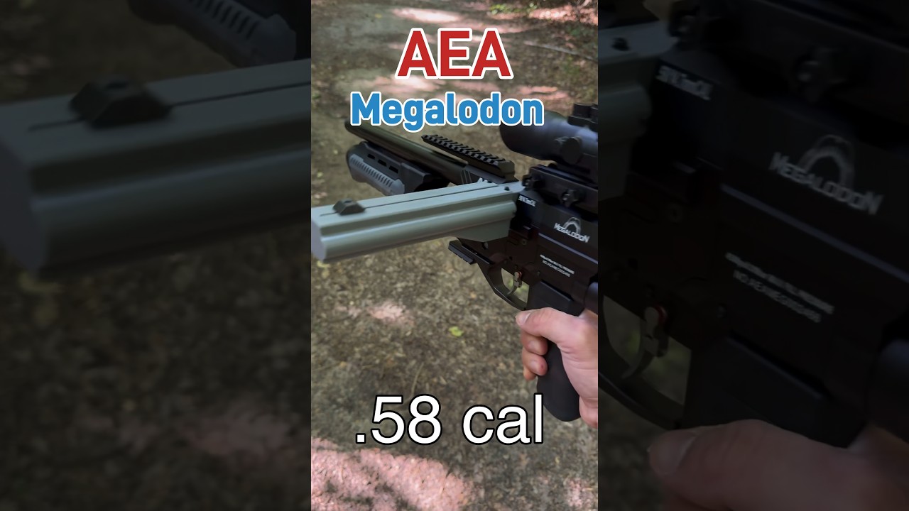 AEA Megalodon .58 cal gets Extended Magazines 🔥 #AEA #airgun #pumpaction