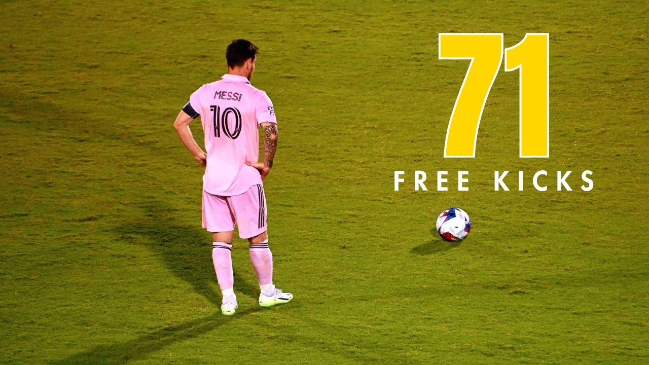Lionel Messi - All 71 Free Kick Goals || Overtaking Pele! 🐐🎯