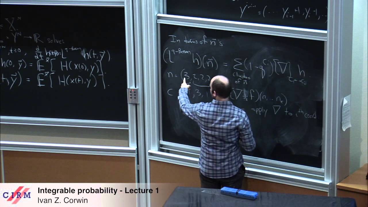 Ivan Corwin: Integrable probability - Lecture 1
