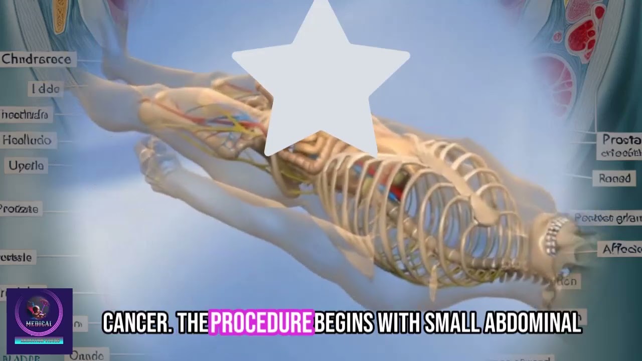 Prostate Surgery | Robotic prostatectomy Procedure | 3D Animation