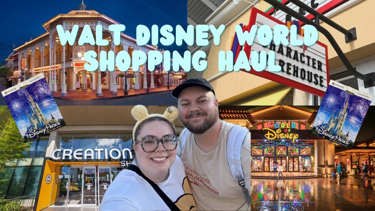 Walt Disney World Haul 🛍️ | Character Warehouse, World of Disney and the Parks 