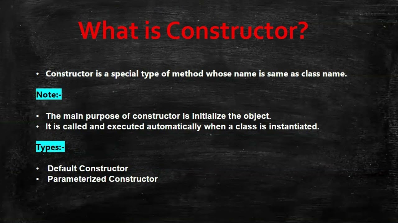 Constructor in Apex Salesforce 