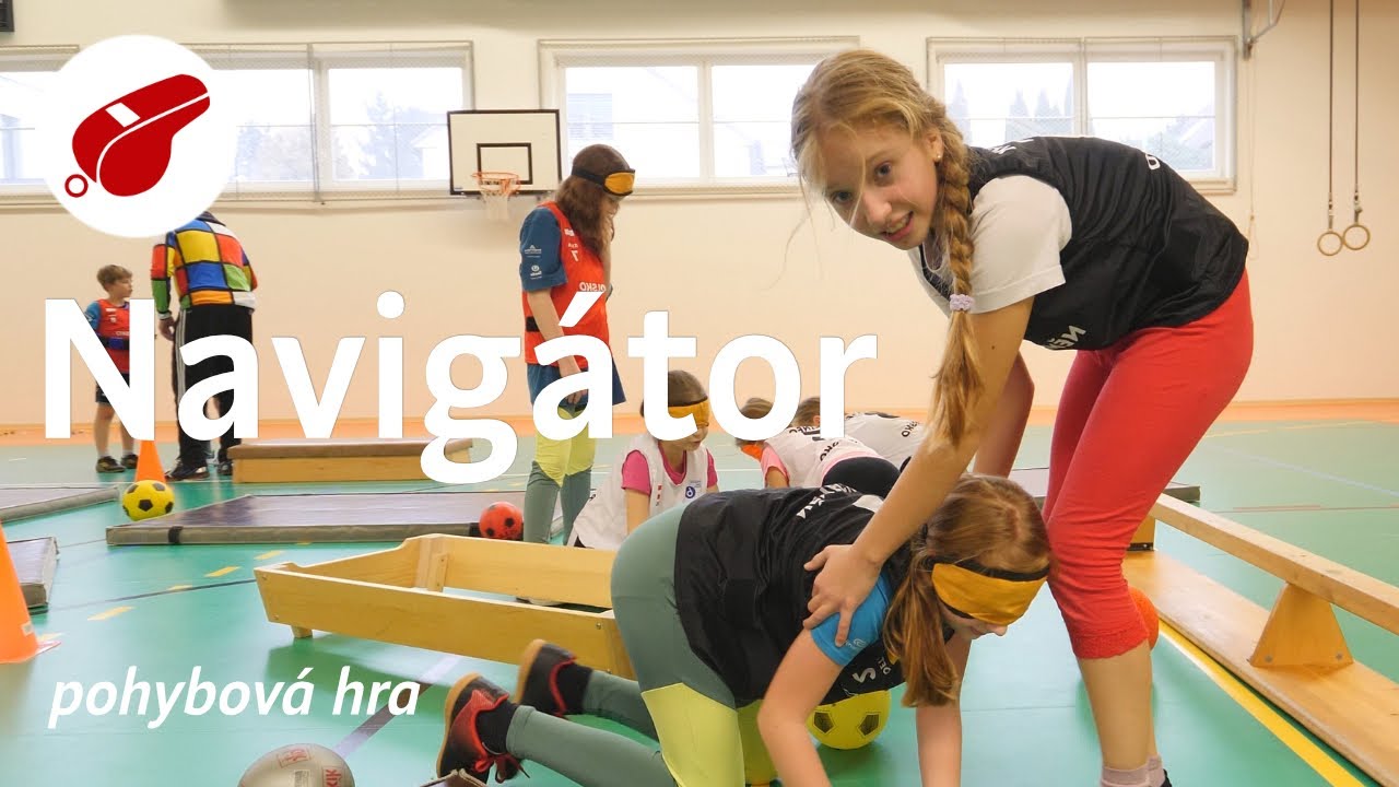 Pohybová hra Navigátor a cesta slepého prieskumníka