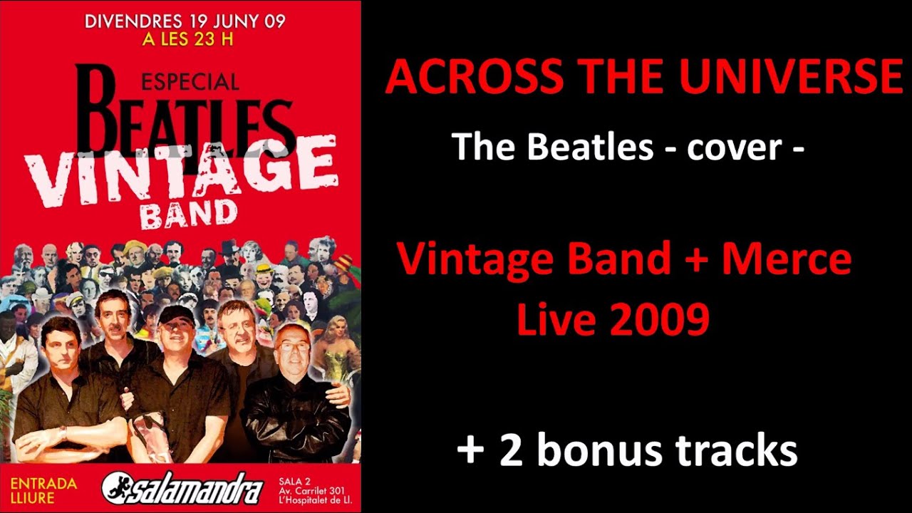 ACROSS THE UNIVERSE - The Beatles  / Vintage Band - cover