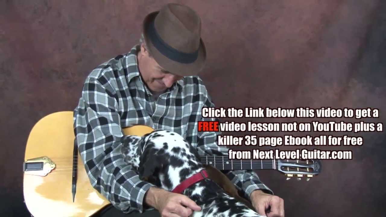 Gypsy Jazz arpeggio soloing guitar lesson Django Reinhardt inspired Minor Swing Dark Eyes style
